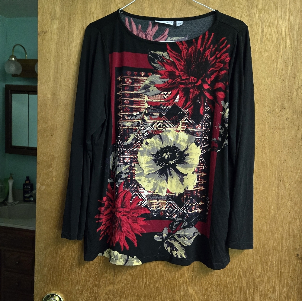 Susan Graver vintage liquid knit tunic.
